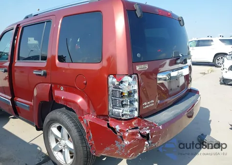 2008 Jeep Liberty Limited Edition из США, поврежденный, VIN 1J8GN58K88W123372